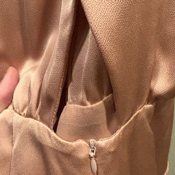 Krisa Asymmetrical Ruffle Halter Mini Dress - Picture 10 of 11